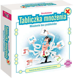 Tabliczka mnożenia. Mnożenie bez problemów - gra planszowa