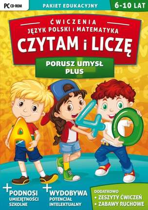 Czytam i liczę. Porusz umysł PLUS - edukacyjny program komputerowy