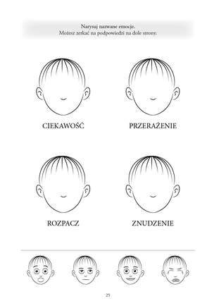 Narysuj emocje. Ćwiczenia w rozpoznawaniu i nazywaniu stanów emocjonalnych