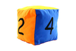 Kostka edukacyjna - Cyfry, 15 cm