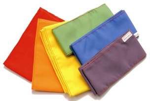 Szarfy gimnastyczne - komplet 6 szt.