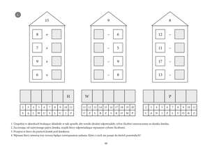 Dodawanie i odejmowanie w zakresie 20