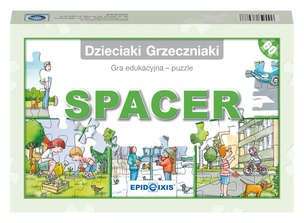 Dzieciaki Grzeczniaki - SPACER. Gra edukacyjna - puzzle