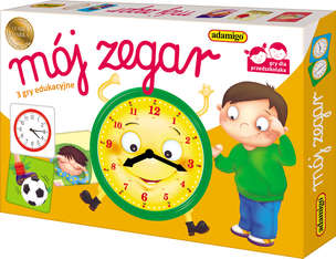 Mój zegar. 3 gry edukacyjne