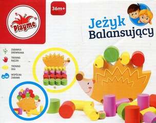 Jeżyk balansujący - zabawa zręcznościowa