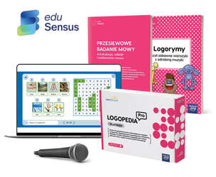 EduSensus Logopedia PRO. Pakiet PLATINUM + mikrofon