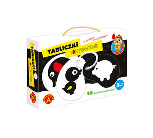 Sówka Mądra Główka poleca. Tabliczki kontrastowe