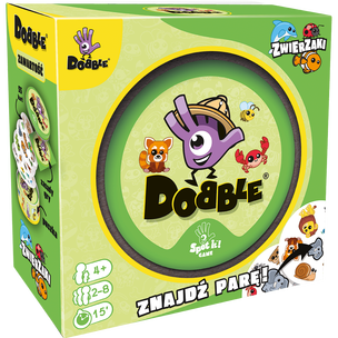 Dobble ZWIERZAKI. Gra, która rozkręci każdą imprezę! (wydanie polskie)