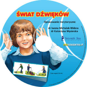 Świat dźwięków - Zestaw do ćwiczenia percepcji słuchowej i rozwijania koncentracji (z płytą CD)