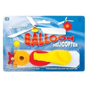 Balonowy helikopter - do ćwiczeń oddechowych