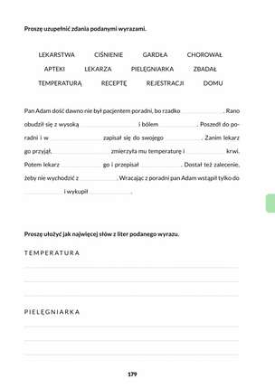Terapia umysłowa osób dorosłych. Ćwiczenia operacji myślowych. Część 2