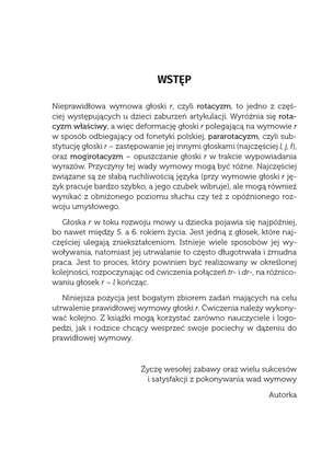 Czary-mary Klary. Zadania i wierszyki utrwalające prawidłową wymowę głoski R