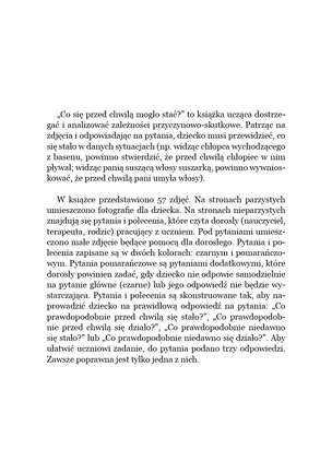 Ćwiczenia rozwijające myślenie przyczynowo-skutkowe. Co się przed chwilą mogło stać?