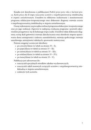 NOWE PROGRAMY EDUKACYJNO-TERAPEUTYCZNE dla II etapu nauczania uczniów z niepełnosprawnością w stopniu umiarkowanym