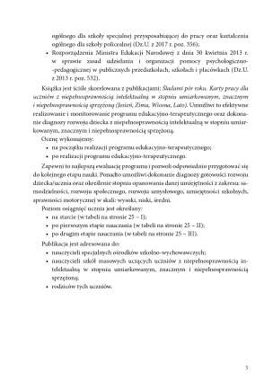 Programy Edukacyjno-Terapeutyczne dla uczniów z niepełnosprawnością intelektualną w stopniu umiarkowanym, znacznym i niepełnosprawnością sprzężoną