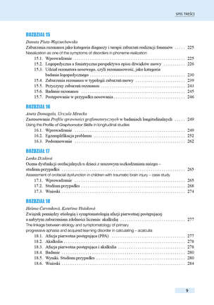 Współczesne tendencje w diagnozie i terapii logopedycznej