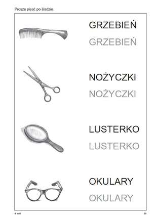 Terapia umysłowa osób dorosłych. Ćwiczenia do terapii afazji. Część 3