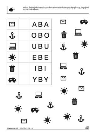 LOGOTOMY z głoskami szeregu szumiącego Ż, DŻ. Ćwiczenia logopedyczne (1)
