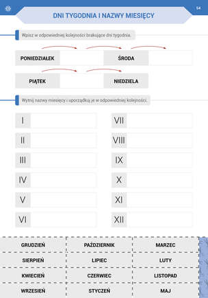 Podróż przez pory roku z kartami pracy - Komplet 4 teczek. Karty pracy (590 kart) dla II etapu nauczania uczniów z niepełnosprawnością intelektualną w stopniu umiarkowanym. Część 1, 2, 3, 4