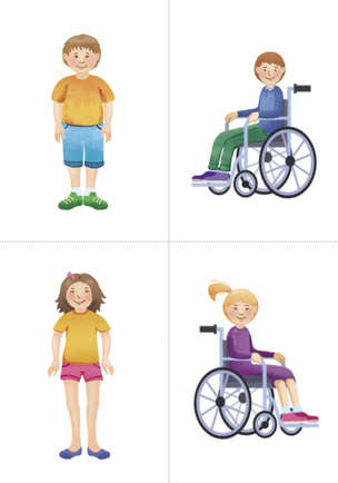 Słowa w akcji - Seria obrazków i plansz do wczesnego wspomagania rozwoju mowy. Ubrania, zabawki i przybory szkolne