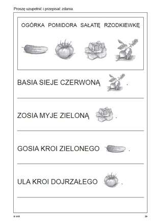 Terapia umysłowa osób dorosłych. Ćwiczenia do terapii afazji. Część 2
