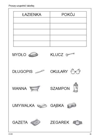 Terapia umysłowa osób dorosłych. Ćwiczenia do terapii afazji. Część 3