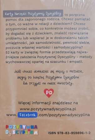 Karty Technik Pozytywnej Dyscypliny - 52 karty, które pomogą ci być dobrym i skutecznym rodzicem