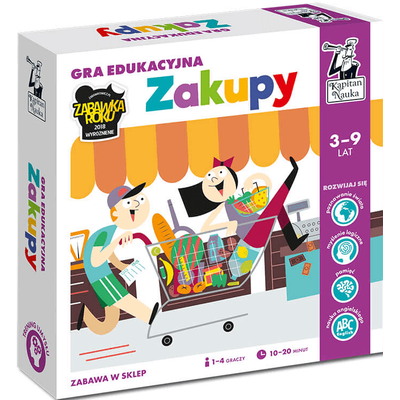 Kapitan Nauka. Zakupy - gra edukacyjna