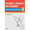 Sylaby i zdania do pisania - Karty pracy dla klasy 1