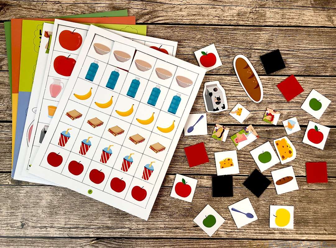 AUTYZM. Ćwiczenia stolikowe WIR obrazki