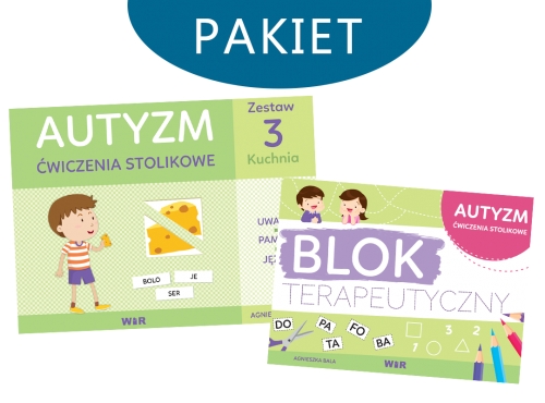 AUTYZM. Ćwiczenia stolikowe Wydawnictwo WIR