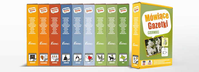 mówiące gazetki