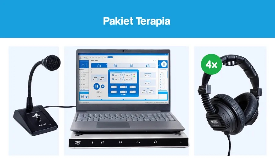 Pakiet uwaga słuchowa PRO 4 - Pakiet terapia