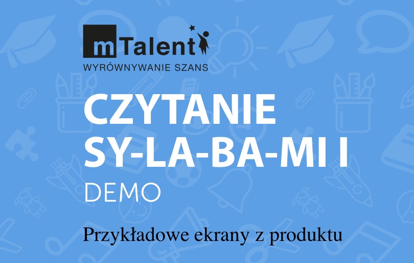 mtalent czytanie sylabami demo